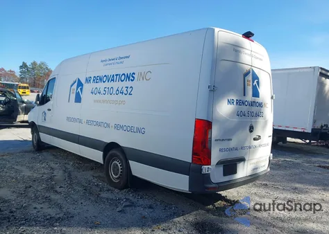 2019 Mercedes-Benz Sprinter 2500 High Roof V6 из США, поврежденный, VIN WD4PF1CD4KP181797